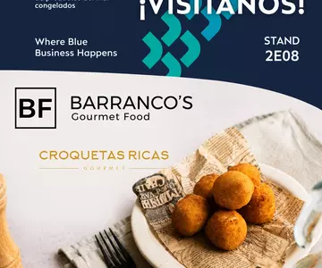Barranco’s Food estará presente en Conxemar con sus famosas Croquetas Ricas